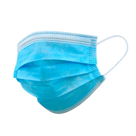 Disposable Surgical Mask Triple Layer Type IIR Blue (50 Units)