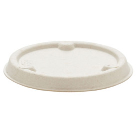 Sucarcane Lid Container 60ml Natural Ø6,0cm (2000 Units)