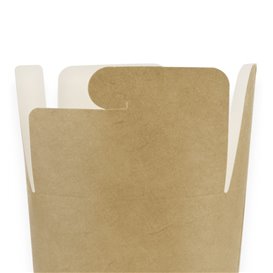 Paper Take-Out Container 100% ECO Kraft 26Oz/780ml (50 Units)