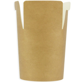 Paper Take-Out Container 100% ECO Kraft 26Oz/780ml (500 Units)