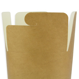 Paper Take-Out Container 100% ECO Kraft 26Oz/780ml (500 Units)