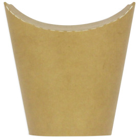 Paper Container Kraft Effect Anti-Grease 14Oz/420ml (50 Units)