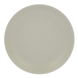 Reusable Plate Premium PP Mineral Grey Ø21cm (6 Units)