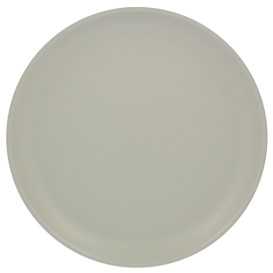 Reusable Plate Premium PP Mineral Grey Ø27,5cm (6 Units)