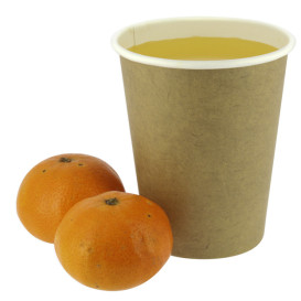 Paper Cup Kraft 100% ECO 16Oz/480ml Ø9cm (1000 Units)