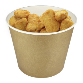 Paper Chicken Bucket 130Oz/3990ml (50 Units)