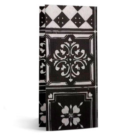 Paper Napkin Double Point 1/8 33x40cm "Alhambra" Black (2000 Units)