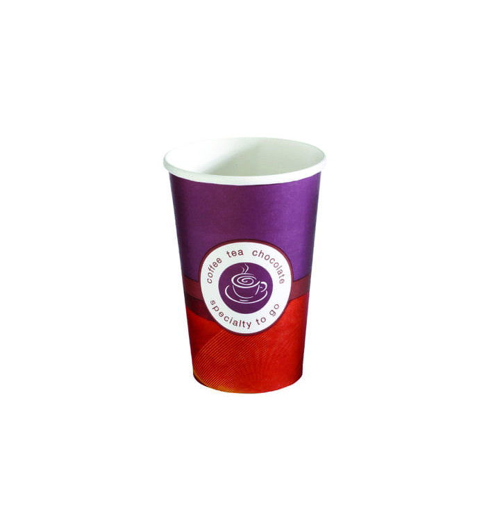 Paper Cup "Specialty to Go" 14 Oz/420ml Ø9cm (1000 Units) Paper Cup "Specialty to Go" 14 Oz/420ml Ø9cm (1000 Units)