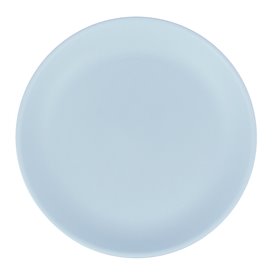 Reusable Plate Durable PP Mineral Blue Ø21cm (6 Units)