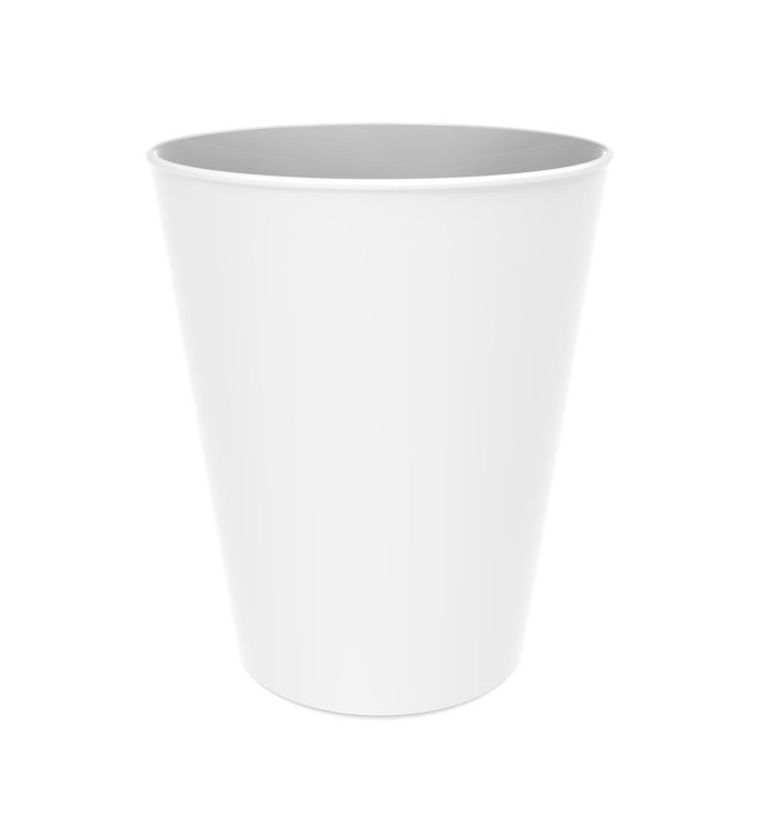 Reusable Cup Durable PP Mineral White 330ml (72 Units) Reusable Cup Durable PP Mineral White 330ml (72 Units)