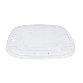 Plastic Lid rPET Crystal 13x13cm (50 Units)