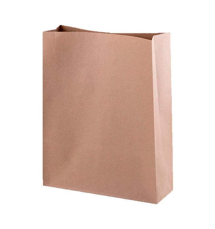 Paper Bag without Handle Kraft 44+15x40,5cm (250 Units)