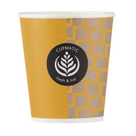 Paper Cup "Cupmatic" 6 Oz/192ml Ø7,0cm (100 Units)  