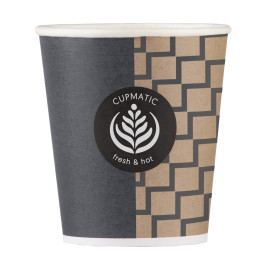 Paper Cup "Cupmatic" 9 Oz/280ml Ø8,0cm (1000 Units)