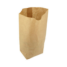 Paper Bag with Hexagonal Base Kraft 14x19cm (1000 Units)