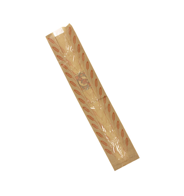 Paper Food Bag "Espigas" 9+5x50cm (125 Units) Paper Food Bag "Espigas" 9+5x50cm (125 Units)