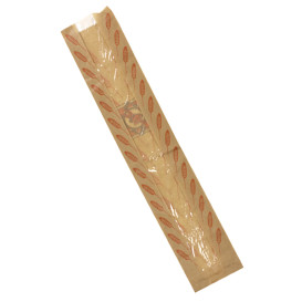 Paper Food Bag "Espigas" 9+5x50cm (1000 Units)