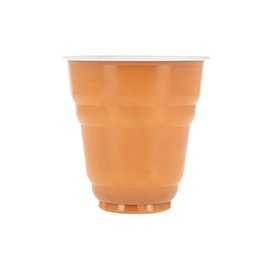 Plastic Cup PS Vending "Design" Two Tones 166ml Ø7,0cm (3000 Units)