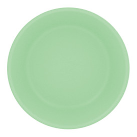 Reusable Plate Durable PP Mineral Green Ø18cm (54 Units)