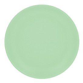 Reusable Plate Durable PP Mineral Green Ø27,5cm (6 Units)