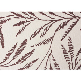 Pre-Cut Paper Tablecloth 1x1m "Wild Plant" 40g/m² (400 Units)