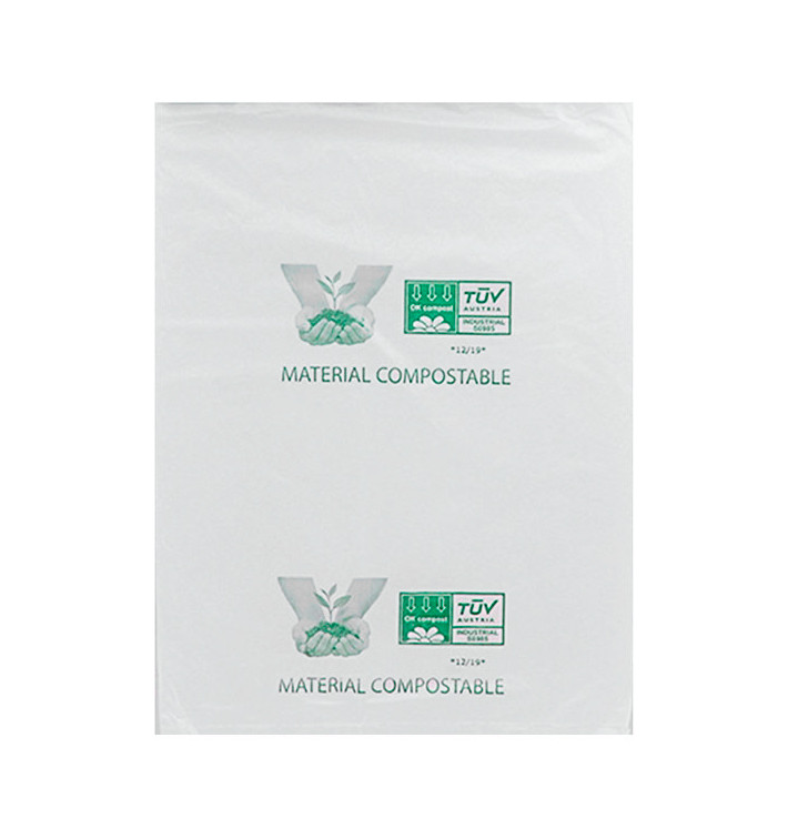 Plastic Bag 100% Biodegradable 23x30cm (2.000 Units) Plastic Bag 100% Biodegradable 23x30cm (2.000 Units)