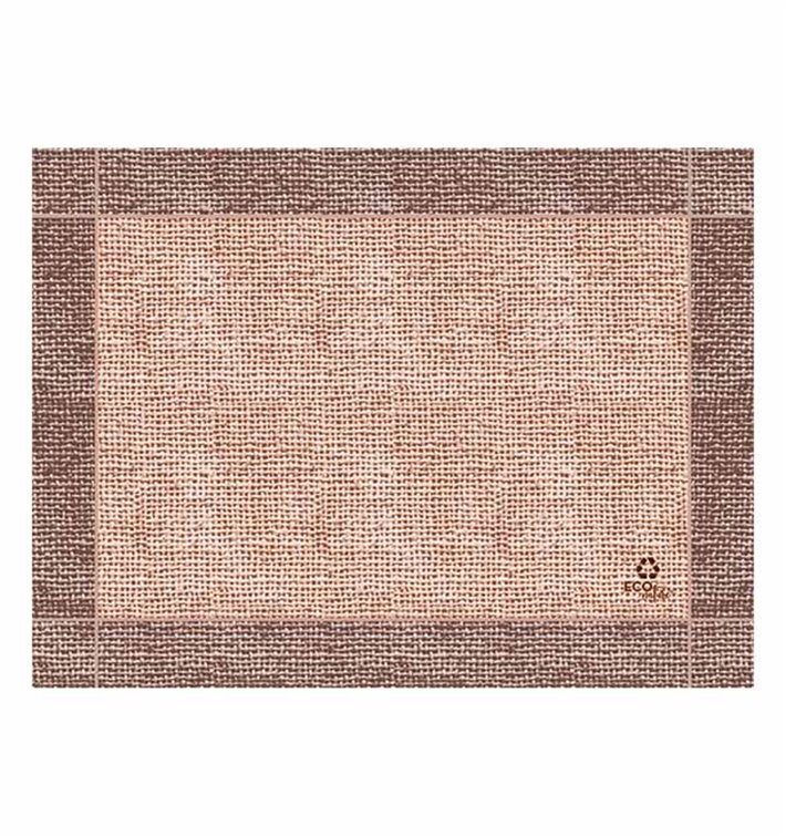 Placemat of Paper in Kraft "Burlap" 30x40cm 40g/m² (1.000 Units) Placemat of Paper in Kraft "Burlap" 30x40cm 40g/m² (1.000 Units)