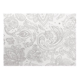 Non-Woven Tablecloth Roll 1,2x50m "Mandala" Grey 50g/m² P40cm (1 Unit)