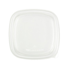 Plastic Lid rPET Crystal 17x17cm (50 Units)