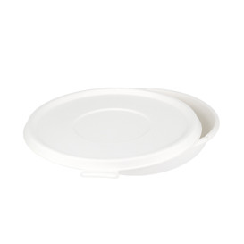 Sugarcane Lid White for Bowl 710 and 1360ml (400 Units)  