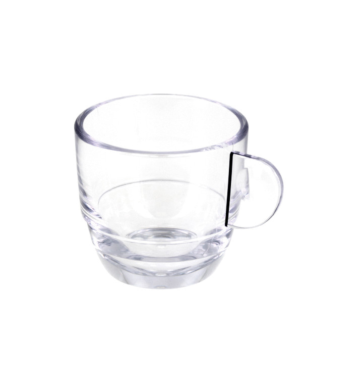Reusable Plastic Cup SAN “Espresso” Transparent 80ml (36 Units) Reusable Plastic Cup SAN “Espresso” Transparent 80ml (36 Units)