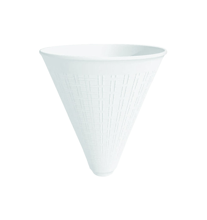 Foam French Fries Cone White 355ml (25 Units) Foam French Fries Cone White 355ml (25 Units)