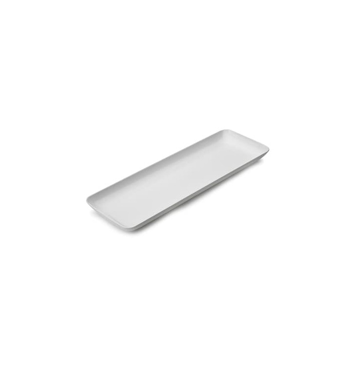 Plastic Tasting Tray PS White 6x19 cm Plastic Tasting Tray PS White 6x19 cm