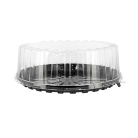 Lid for Cake Container APET Ø31x8cm (90 Units)