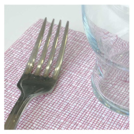 Paper Placemats 30x40cm "Between Lines" Burgundy 40g/m² (1000 Units)