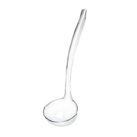 Plastic Ladle PS Clear 30cm 