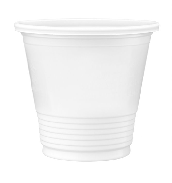 Plastic Shot PS White 80 ml (50 Units) Plastic Shot PS White 80 ml (50 Units)