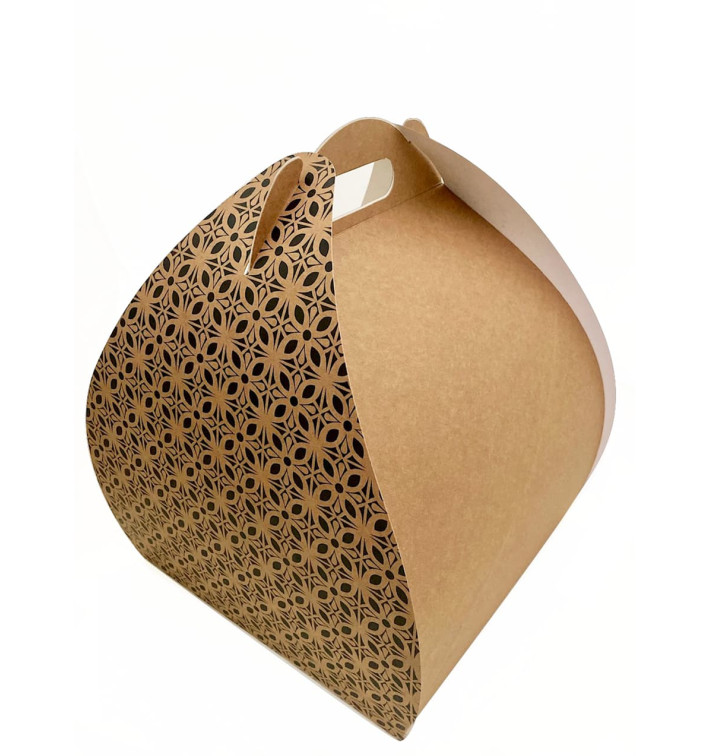 Kraft Paper Tall Cake Box 28x28x32cm (25 Units) Kraft Paper Tall Cake Box 28x28x32cm (25 Units)