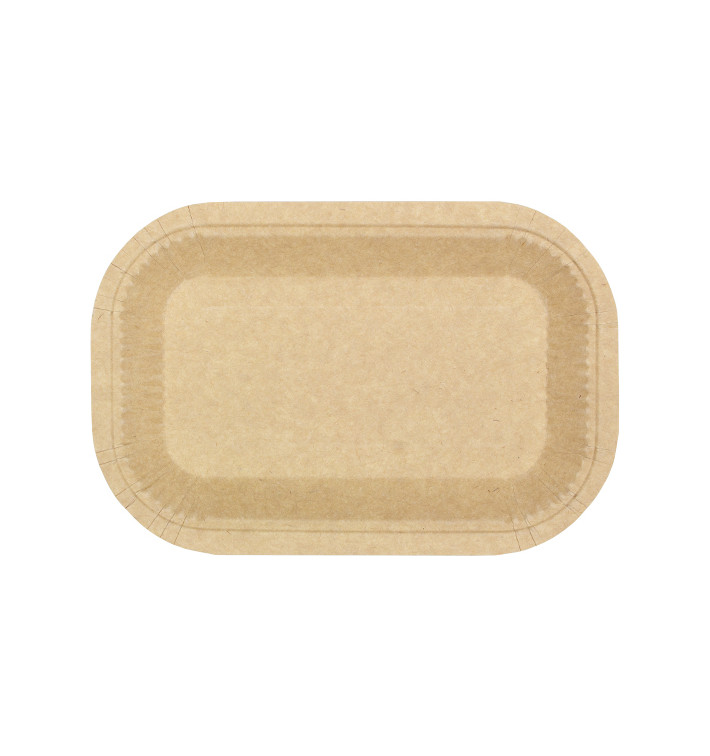 Paper Tray Greaseproof Shape Kraft 15x23cm 245g/m² (50 Units) Paper Tray Greaseproof Shape Kraft 15x23cm 245g/m² (50 Units)