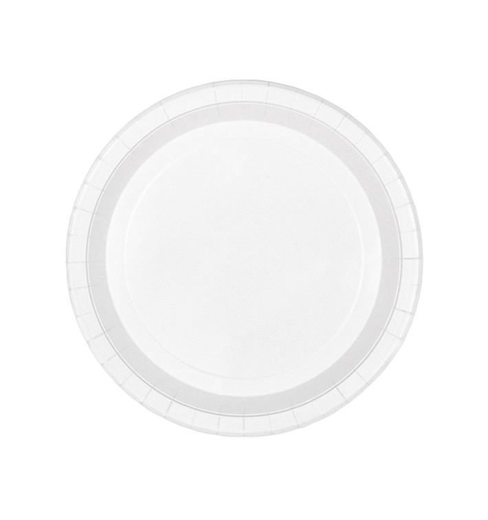 Paper Plate Round White Ø26cm 250g/m² (350 Units) Paper Plate Round White Ø26cm 250g/m² (350 Units)