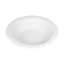 Paper Deep Plate Greaseproof Shape White Ø19cm 250g/m² (50 Units)