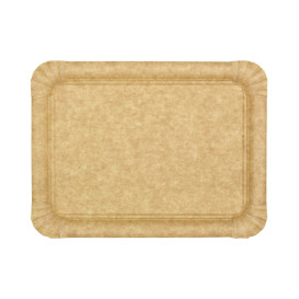 Paper Tray Kraft "Flower" 18x24cm 345g/m² (50 Units)