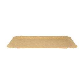 Paper Tray Kraft "Flower" 18x24cm 345g/m² (50 Units)