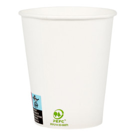 Paper Cup White 6Oz/180ml Ø7,0cm (3000 Units)