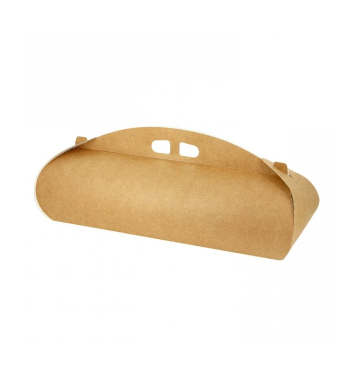 Kraft Paper Swiss Roll Cake Box 35x10x10cm (100 Units) Kraft Paper Swiss Roll Cake Box 35x10x10cm (100 Units)