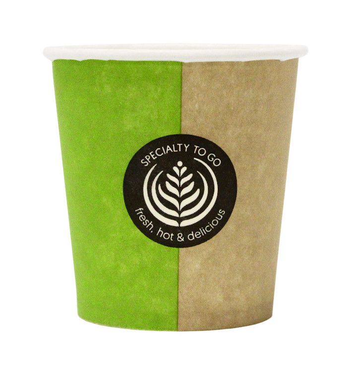 Paper Cup "Specialty to go" 4 Oz/120ml Ø6,2cm (80 Units) Paper Cup "Specialty to go" 4 Oz/120ml Ø6,2cm (80 Units)