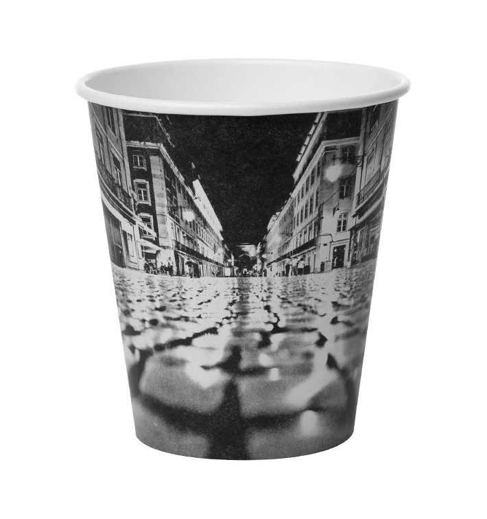 Paper Cup "Parisian" 6 Oz/180ml Ø8,0cm (50 Units) Paper Cup "Parisian" 6 Oz/180ml Ø8,0cm (50 Units)