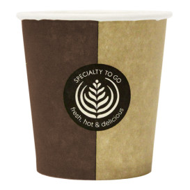 Paper Cup "Specialty to Go" 9 Oz/270ml Ø8,0cm (50 Units)