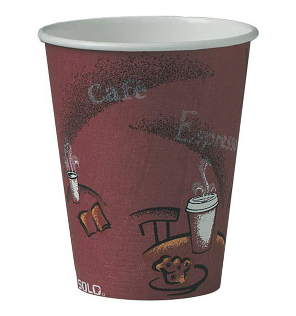 Paper Cup "Bistro" 10 Oz/300ml Ø8,4cm (1000 Units)