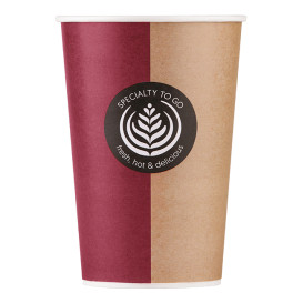 Paper Cup "Specialty to Go" 14 Oz/420ml Ø9cm (50 Units) 